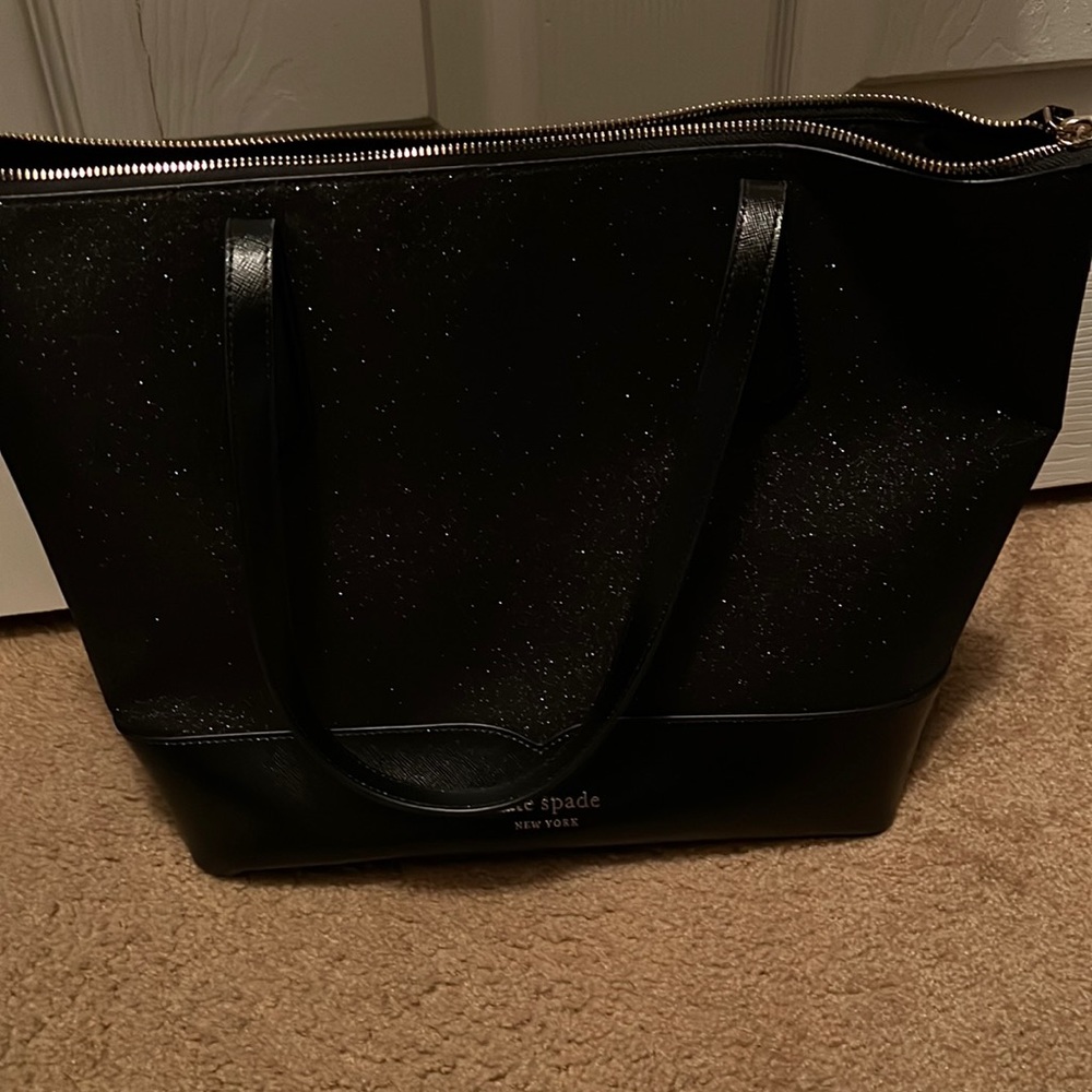 Kate spade glitter tote